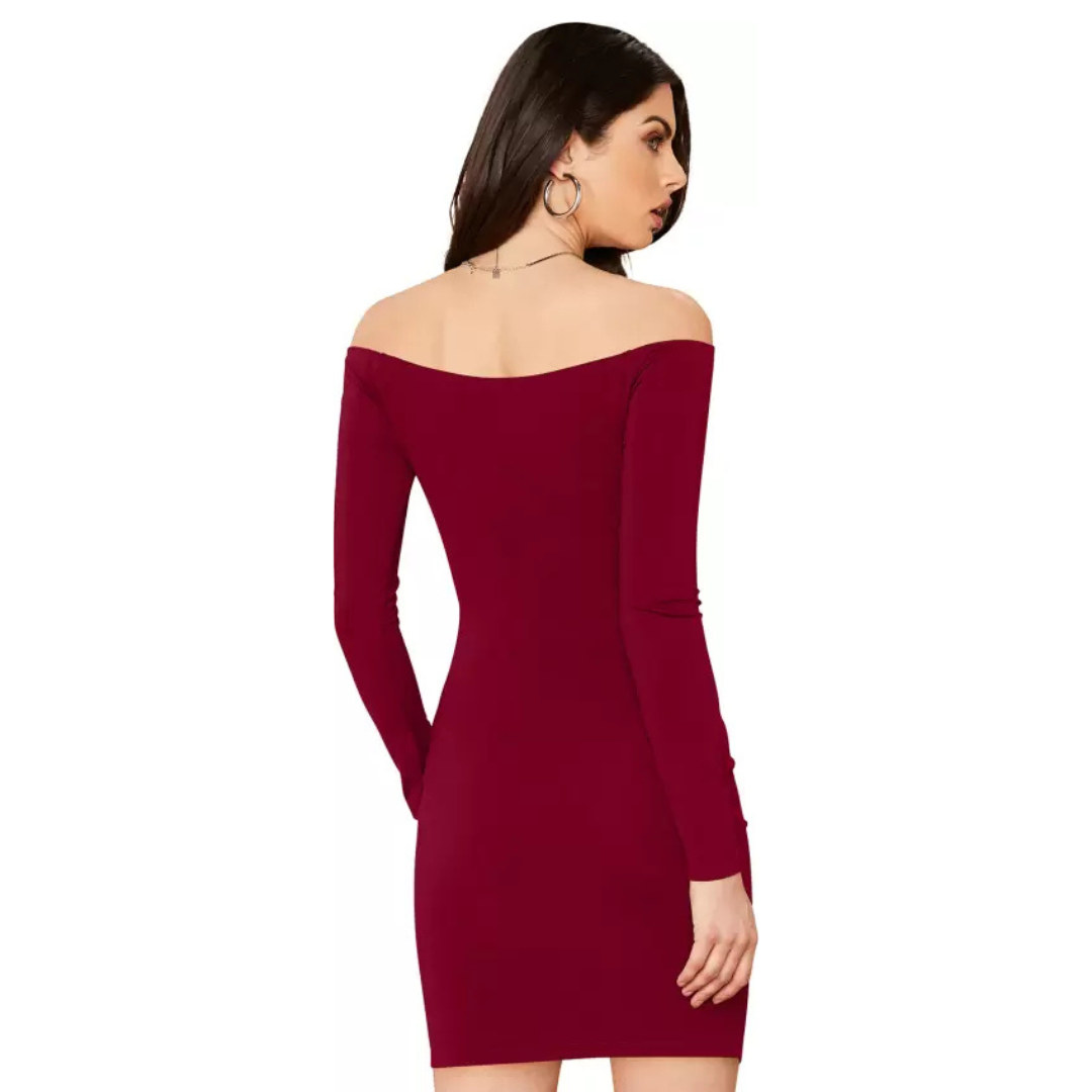 Women Ribbed Dress